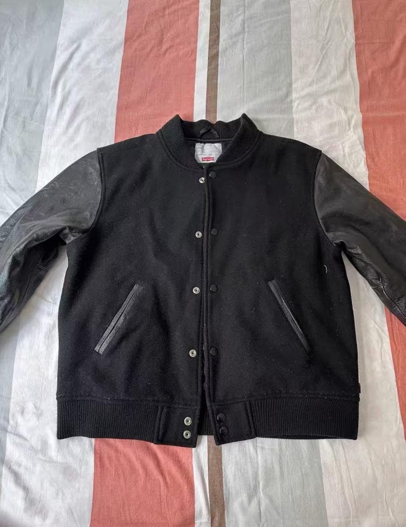 限界割　Supreme Motion Logo Varsity Jacket L