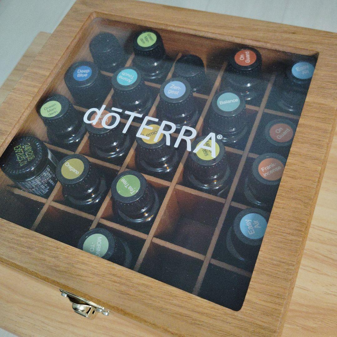 doTERRA エッセンシャルオイル・木箱