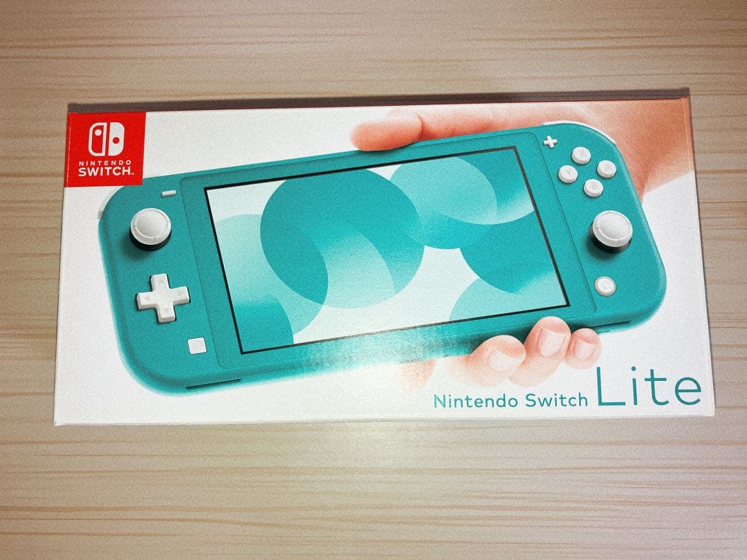 【シリコンカバー、ケース付】Nintendo Switch Lite ターコイズ