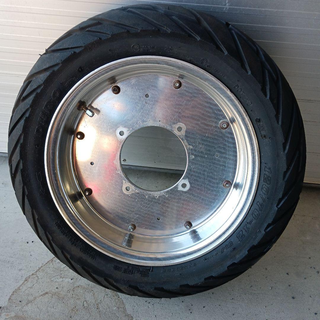 ジャイロキャノピー、ズーマー用pcd140アルミ製スポーツホイール 4穴