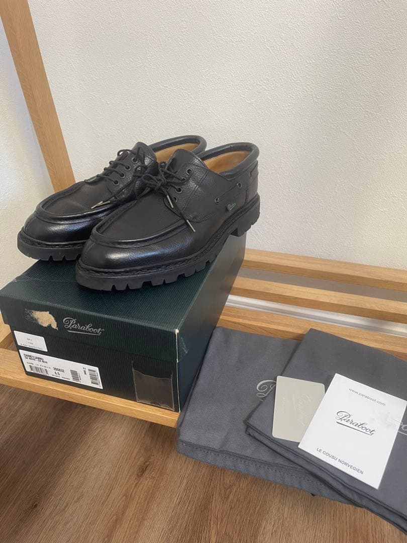 極美品 Paraboot シメイ ブラック ユナイテッドアローズ別注
