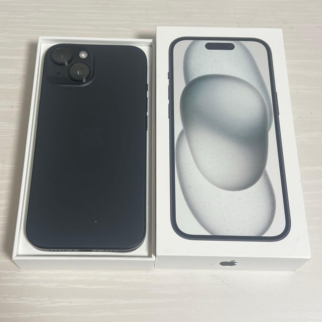 【美品　早い者勝ち】iPhone 15 本体 128GB black