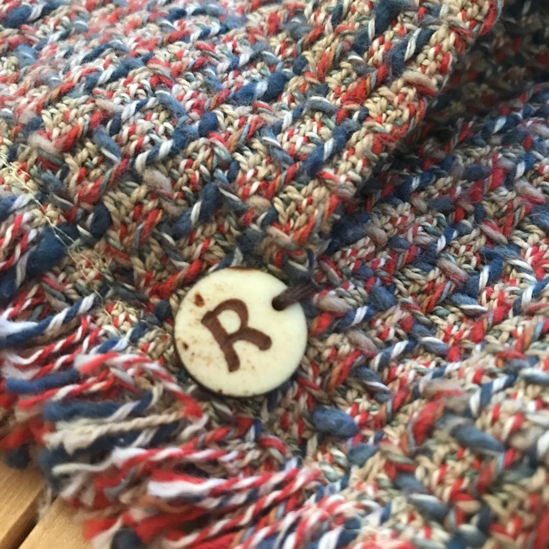 45R ミックスツイードノーカラージャケット