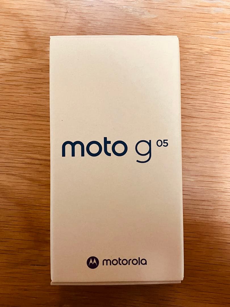 moto g05 8GB/128GB フレッシュラベンダー　【新品未開封】