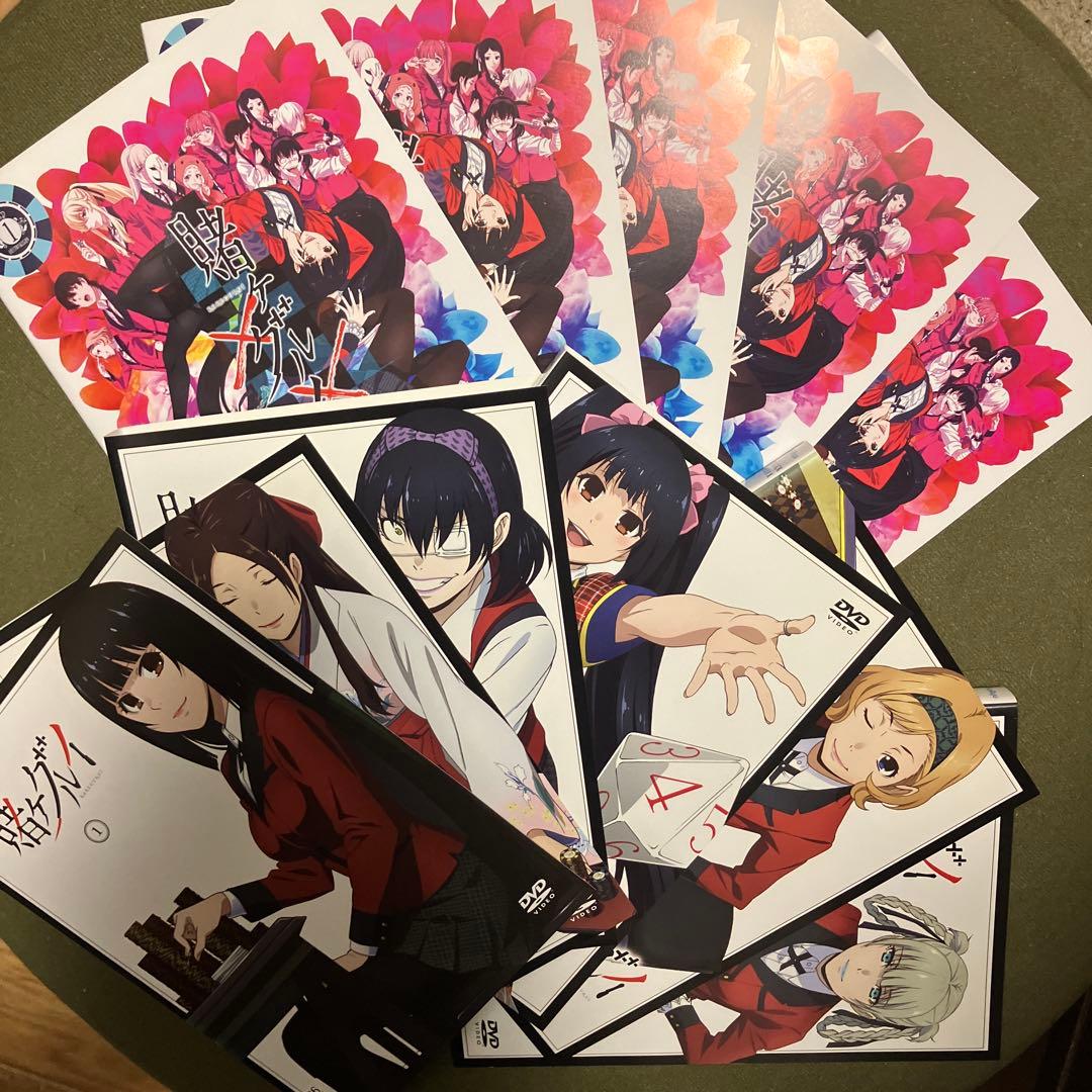 賭ケグルイ・賭ケグルイ×× DVD 合計12巻セット(レンタル落ち)