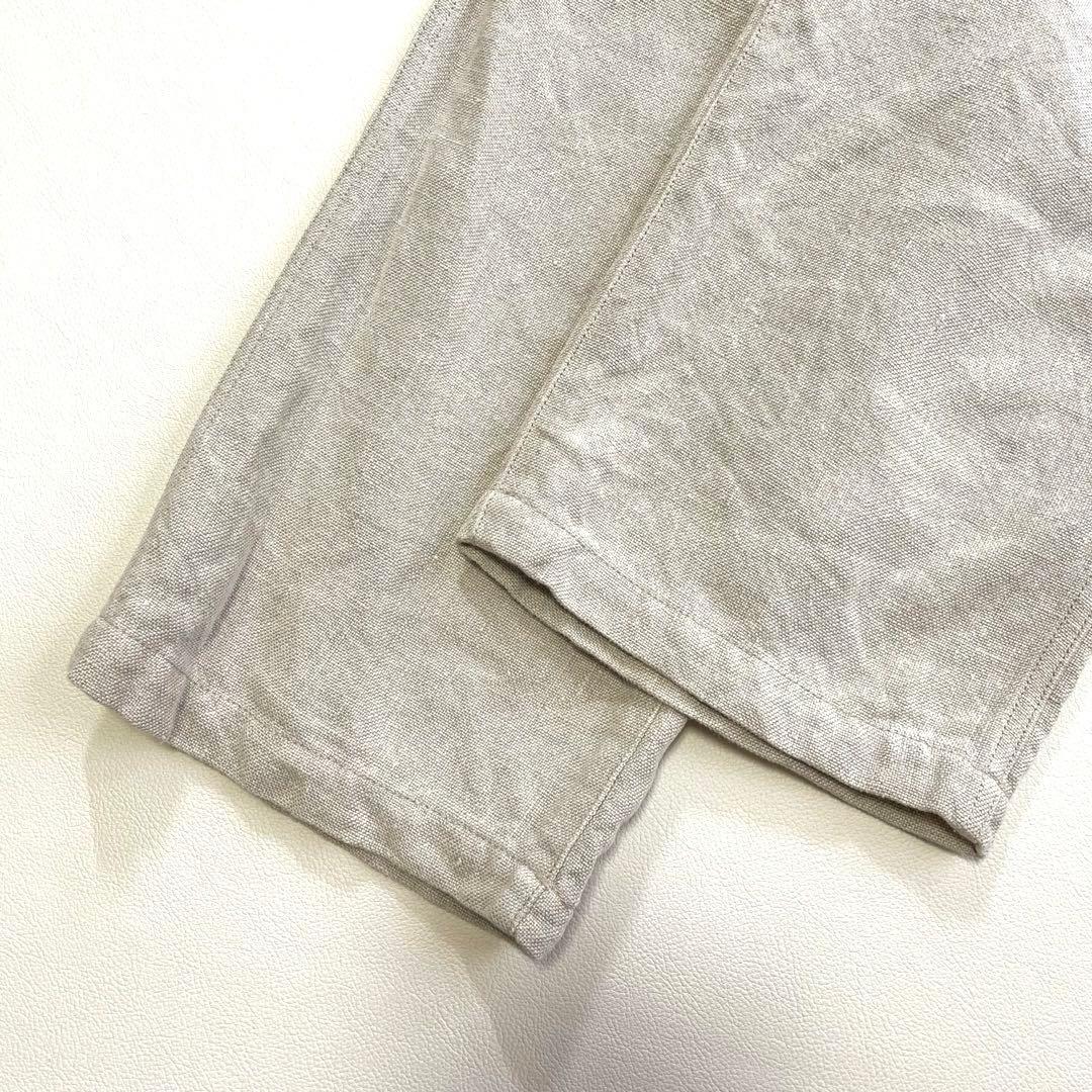 6289◆【美品】アンスクリア　オーバーオール　リネン　サロペット　2022年