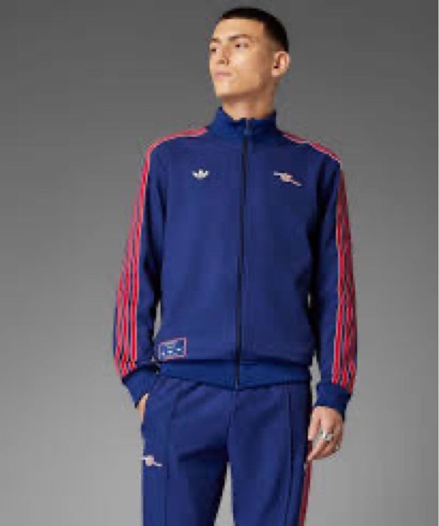 adidas アーセナル ジャージ ネイビートラックジャケット