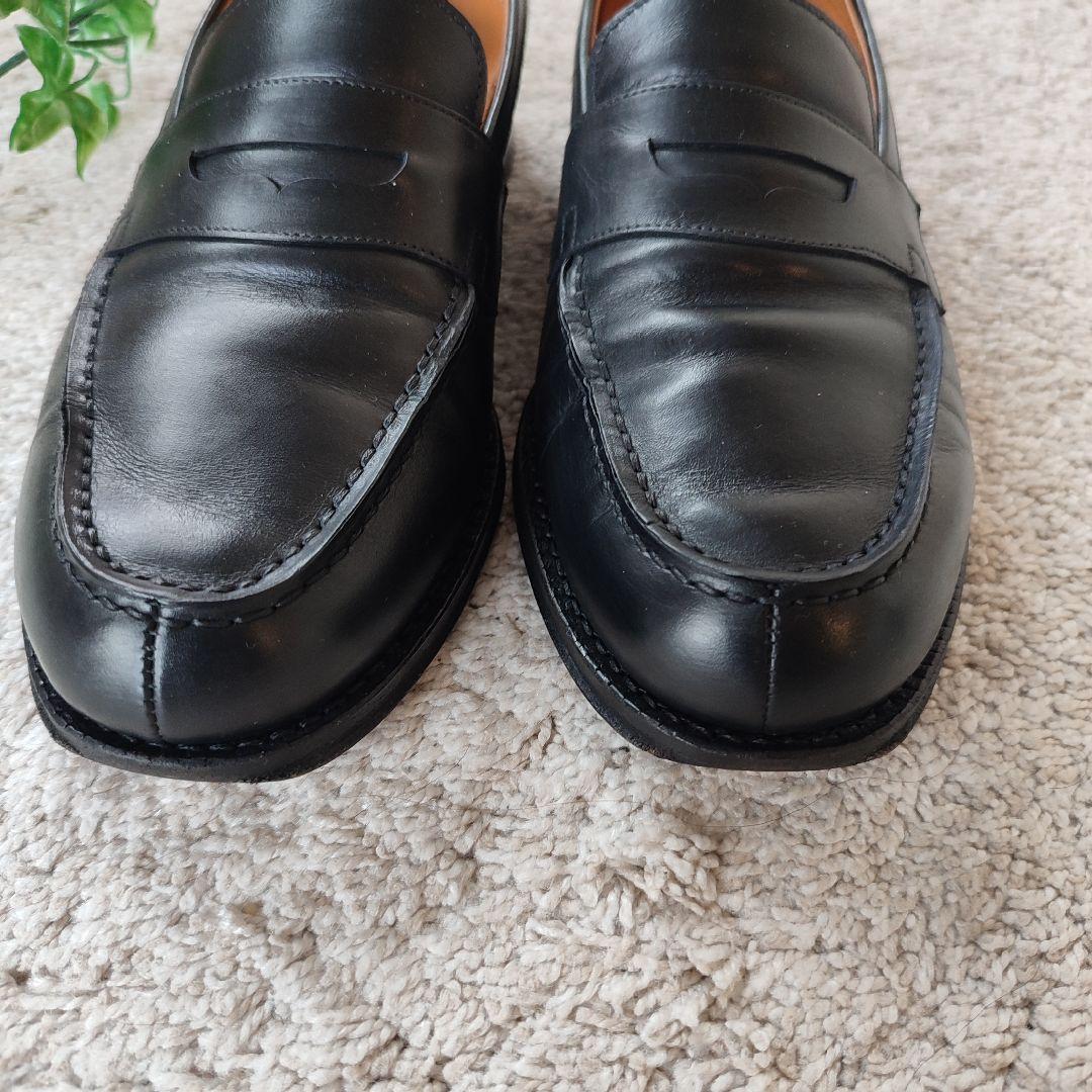 [美品]ジャランスリワヤ　ローファー26cm　ブラック98998