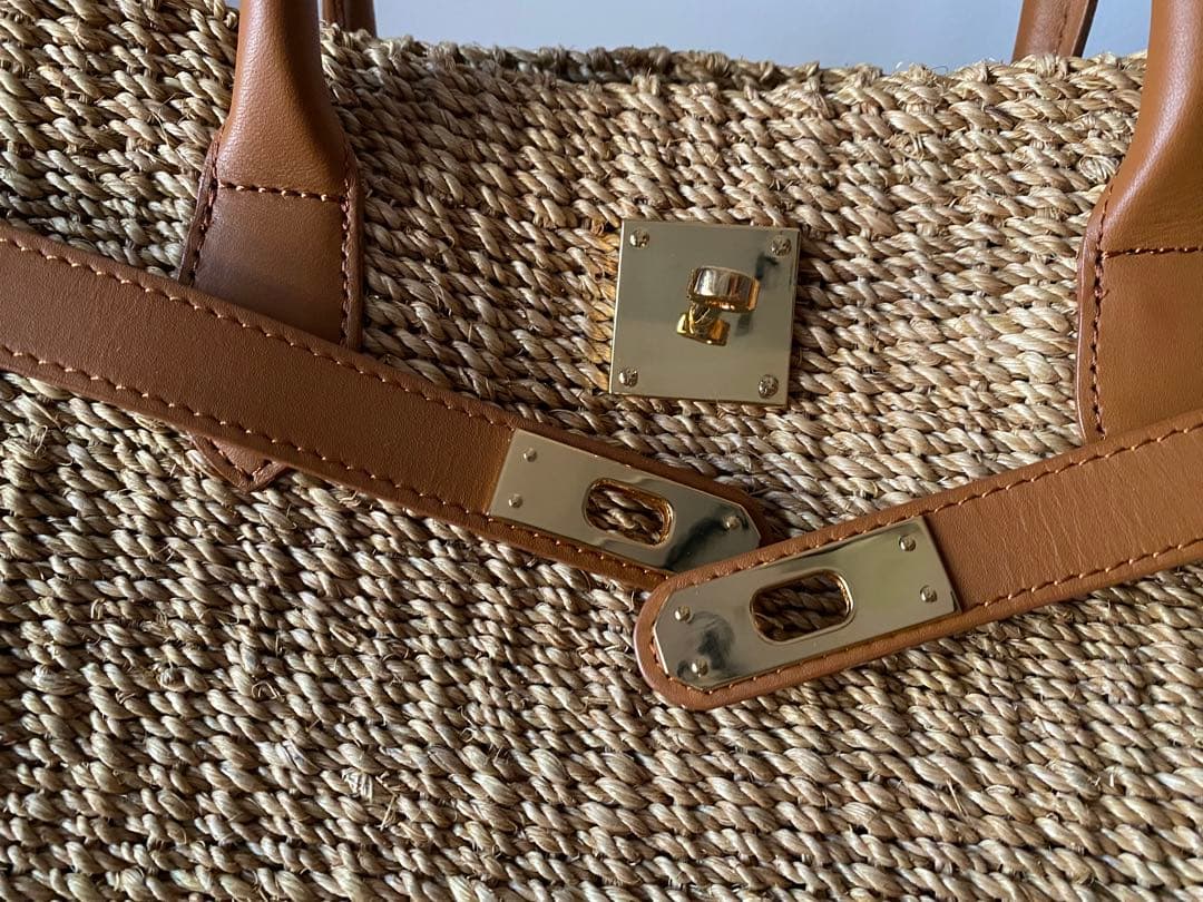 COTTO/ABACAカゴバッグ