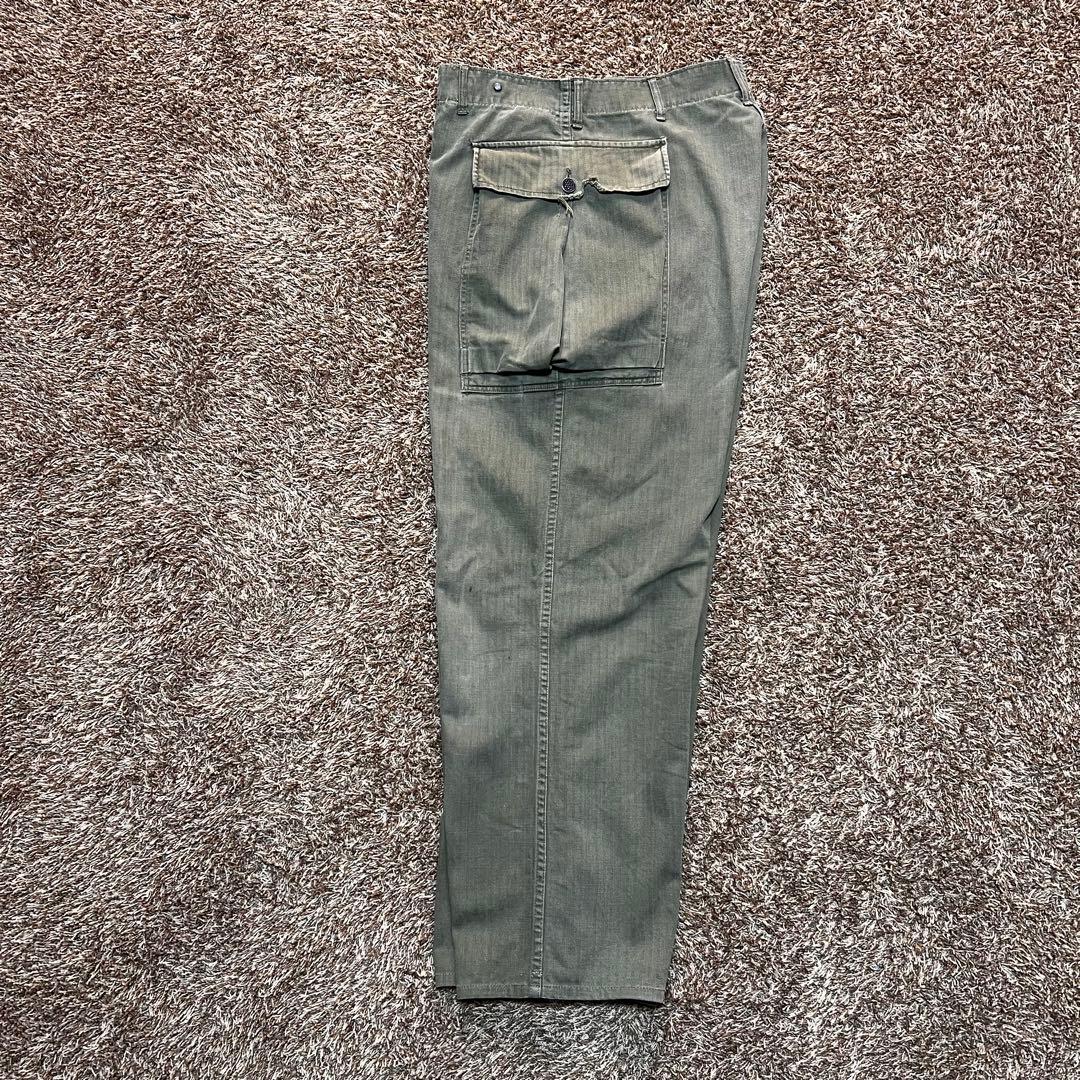 40S US ARMY 実物 M-43 HBT 2ポケット 13スター ボタン