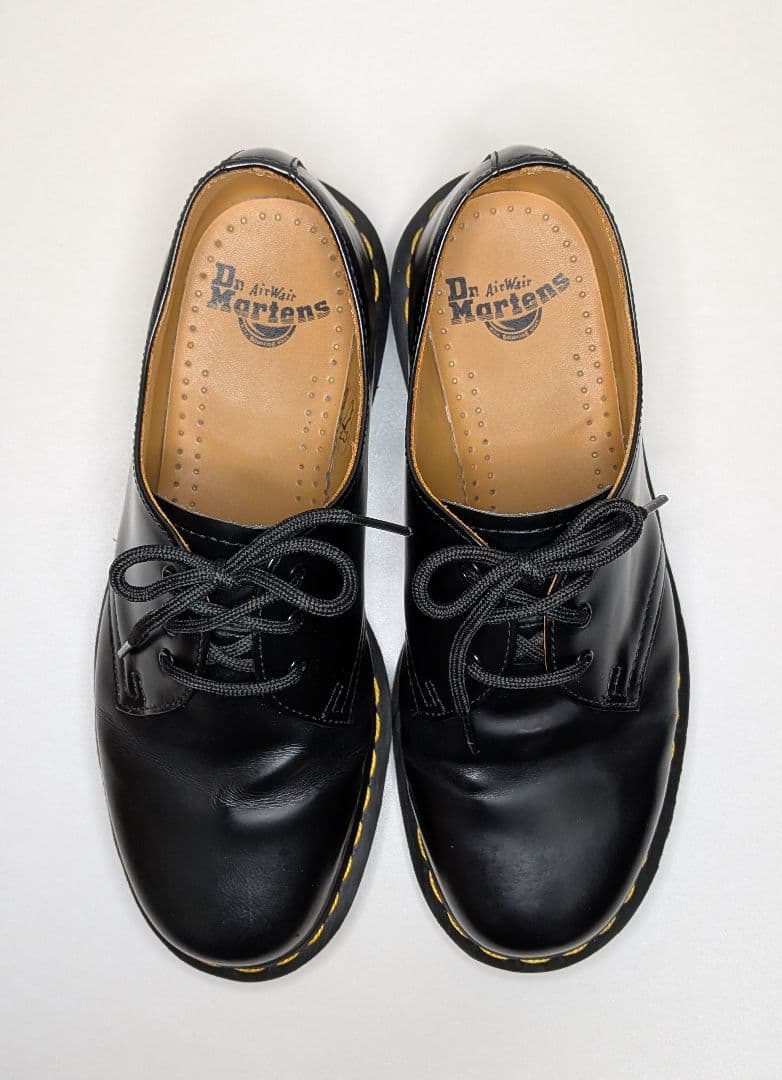 Dr. Martens 3ホールシューズ UK7 黒 ブラック