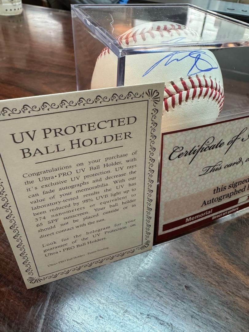 大谷翔平‼️MLB公式球直筆サインボール⚾️⭐︎ホログラム⭐︎