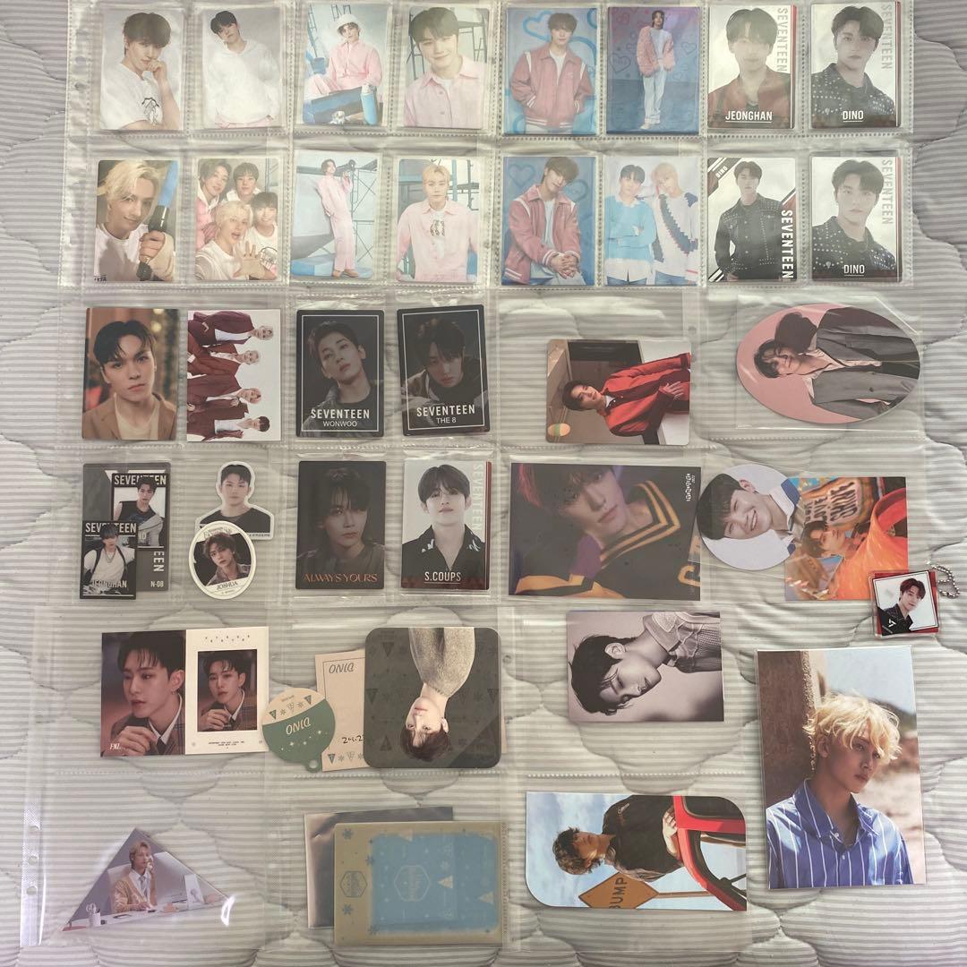 seventeenアルバム トレカまとめ売り