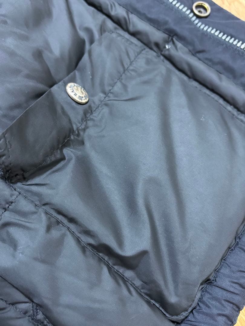 ポロラルフローレンダウンベスト　2way　フード ポニー刺繍 紺　M