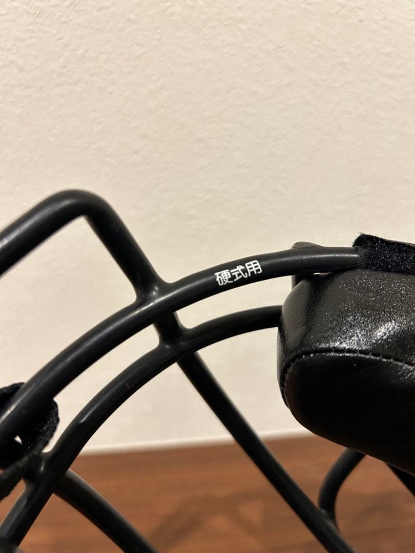 ミズノプロ 野球　硬式用マスク 捕手/審判員兼用 球審用　ブラック