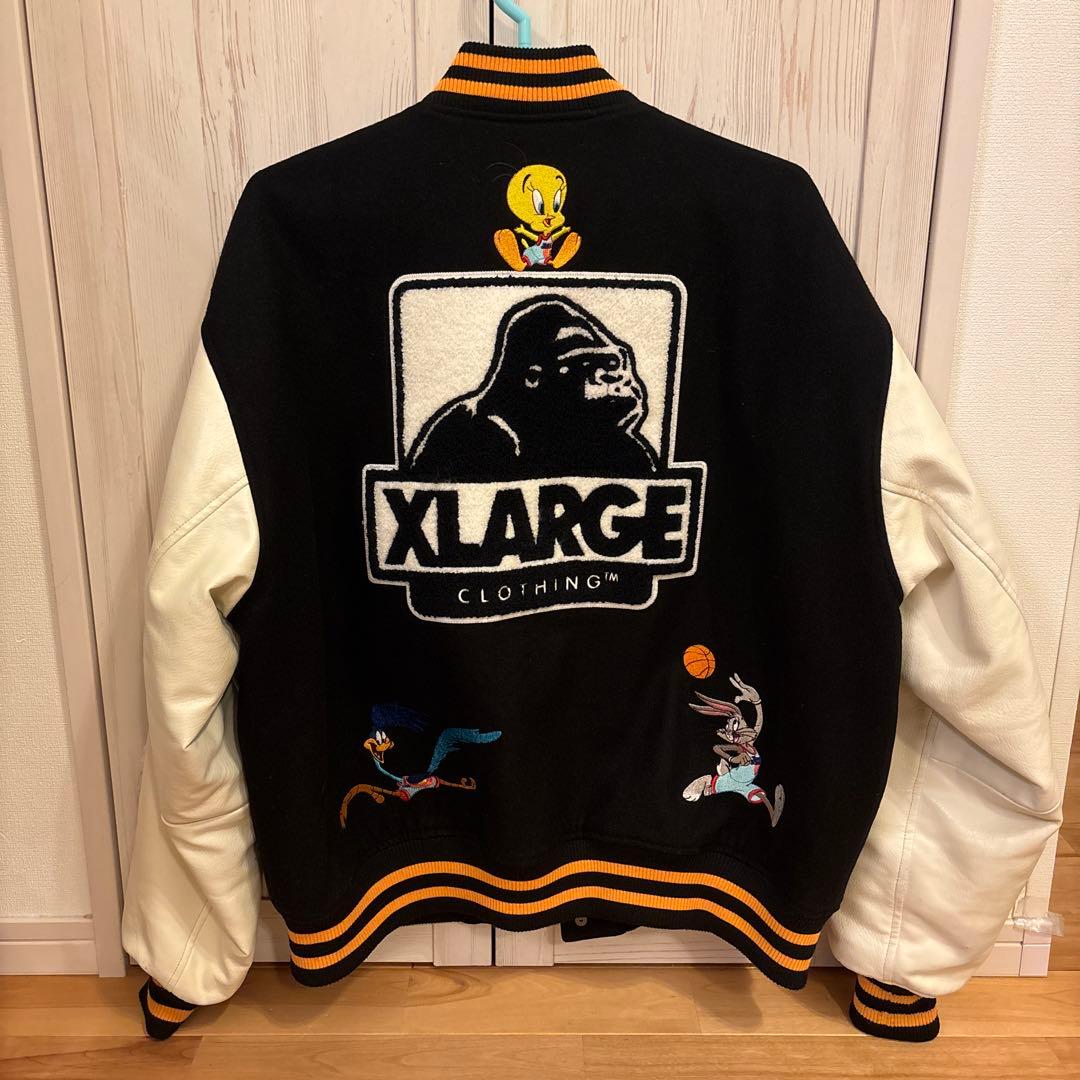 Lサイズ XLARGE×SPACE JAM スタジャン