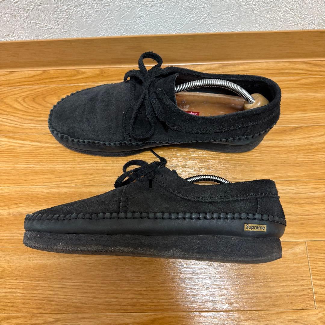 靴 supreme clarks weaver uk7.5