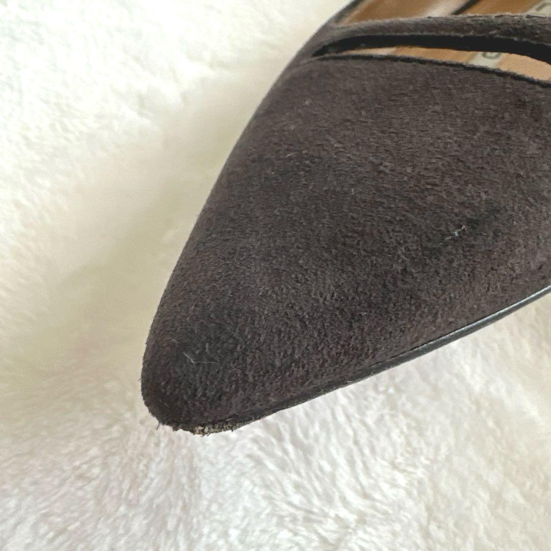 【PELLICO】ペリーコ アネッリ スウェード フラットパンプス 34.5