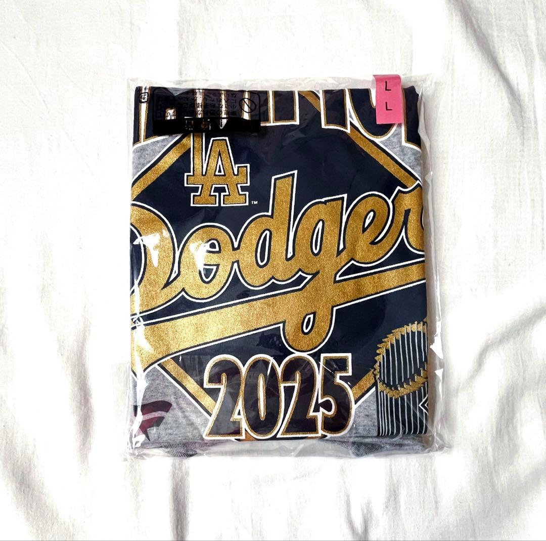Dodgers 2025年ワールドシリーズ記念Tシャツ　Lサイズ