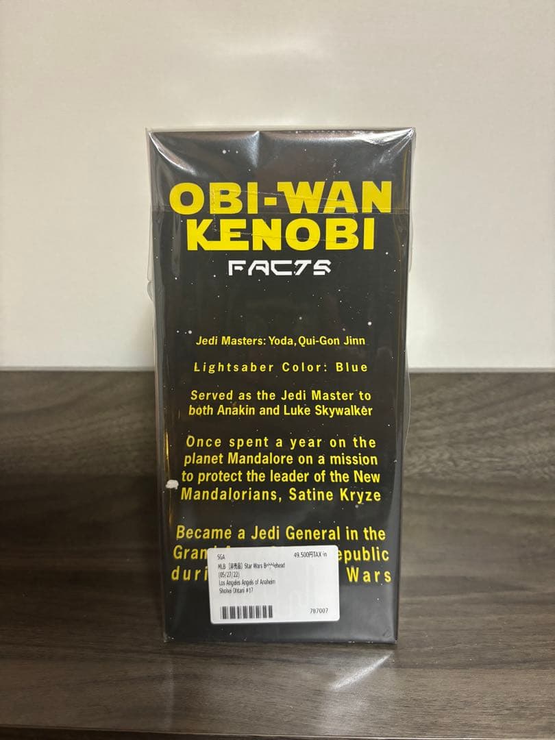 【限定価格】新品　スターウォーズボブルヘッド　大谷翔平　オオタニ＝ワン・ケノービ