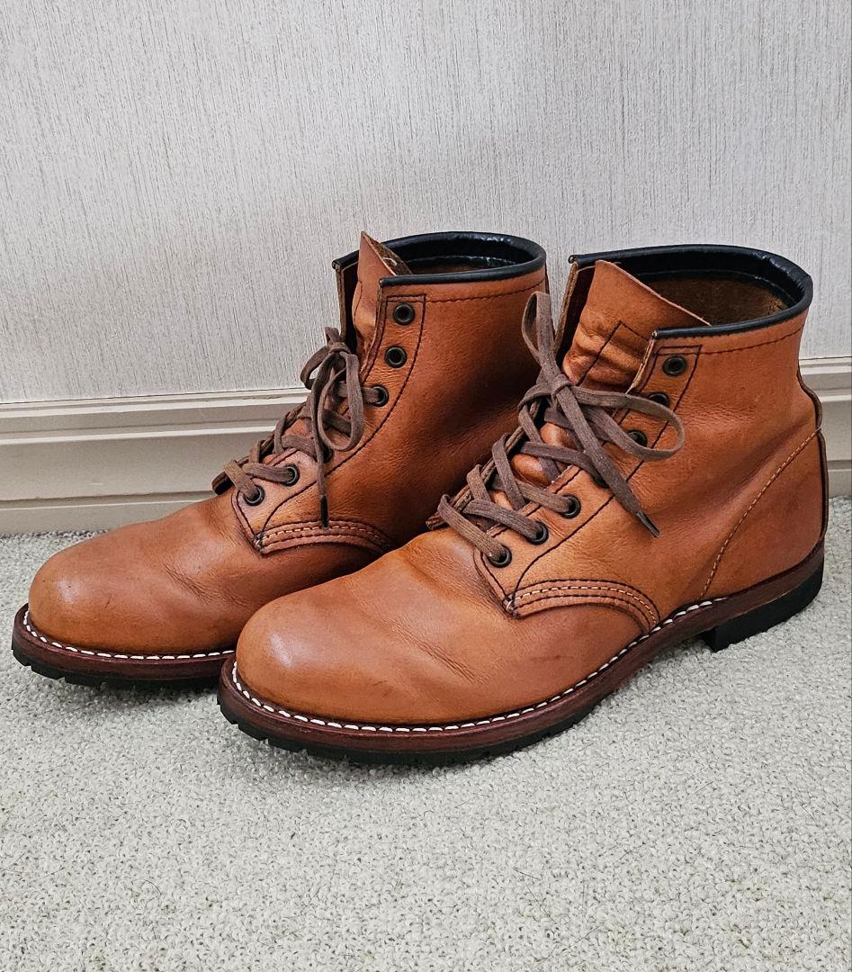 レッドウィング ベックマン 9013 ハーフラバー ヒール交換済 25.5cm