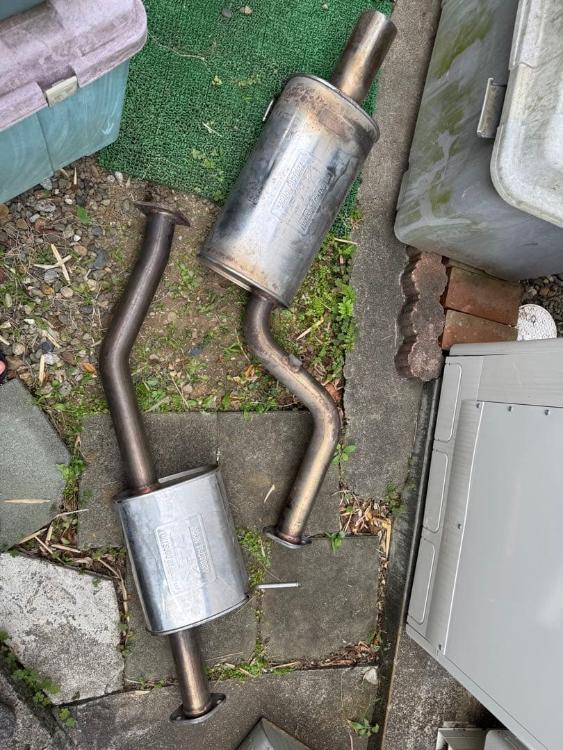 180sx S13 NA用　フジツボ　Giken FGK ステンレスマフラー