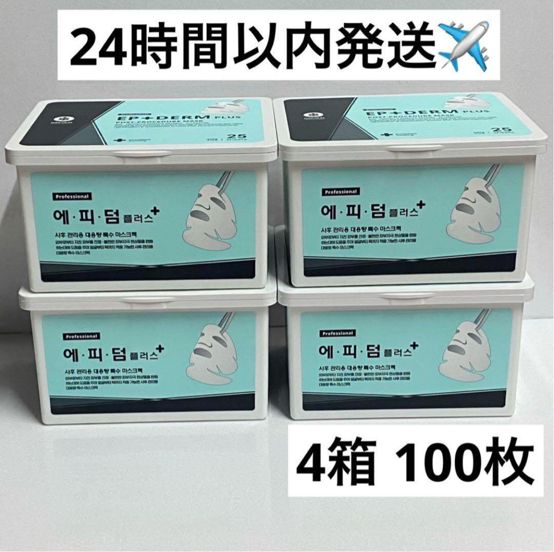【4箱】最新版☆エピダームプラスマスク正規品 100枚