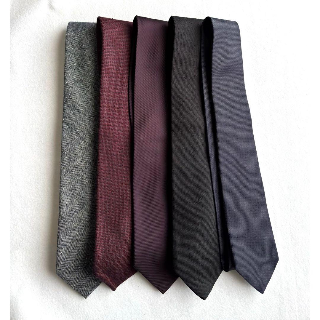 〔セット販売〕 ゼニア ステファノビジ ビームスエフ ネクタイ ソリッドタイ