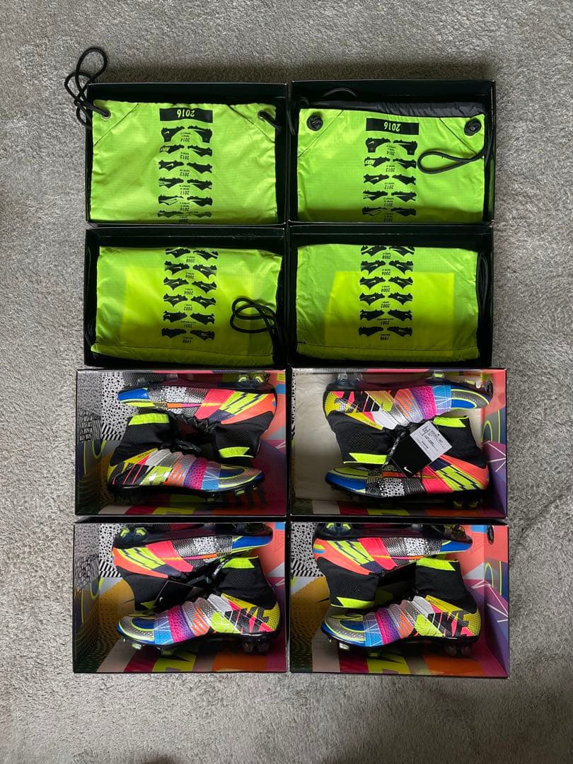 激レア 世界三千足限定 サッカー スパイク ワットザマーキュリアルFG