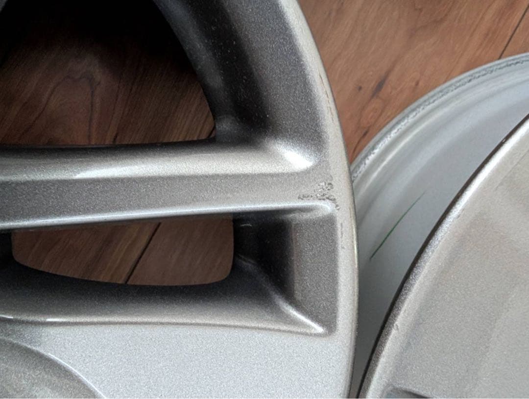 ①2/4本　アルミホイール TOYOTA純正 シエンタ ガンメタ　15