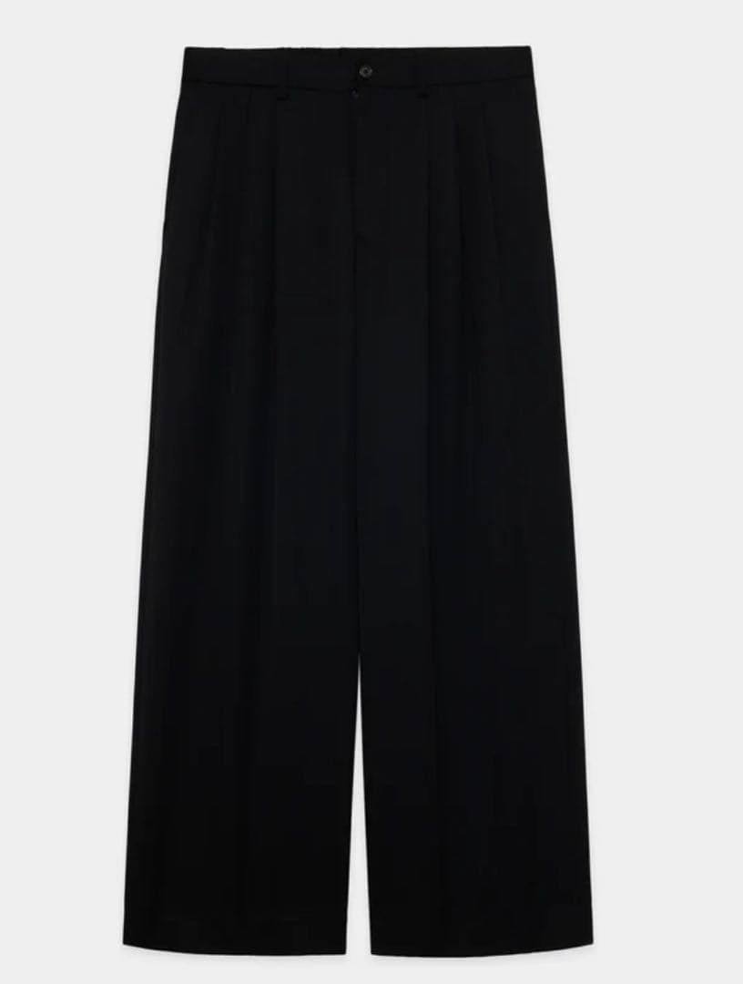 スーツ MARKAWARE WOOL GABARDINE WIDE TROUSERS
