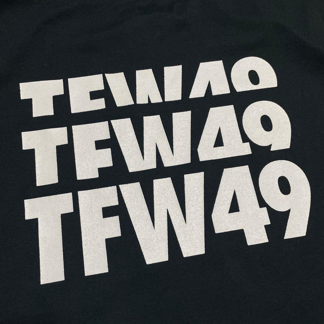 TFW49 モックネック　Tシャツ　XL ブラック　ゴルフ