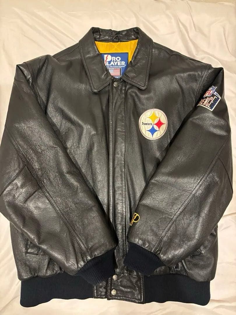 NFL スティーラーズ 皮ジャケット 限定販売品