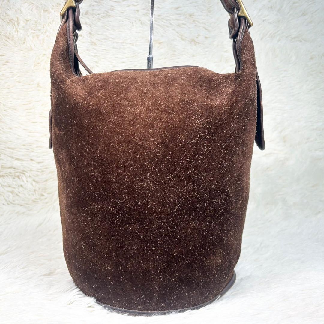 COACH オールドコーチ ショルダーバッグ 9010 スエード A4可