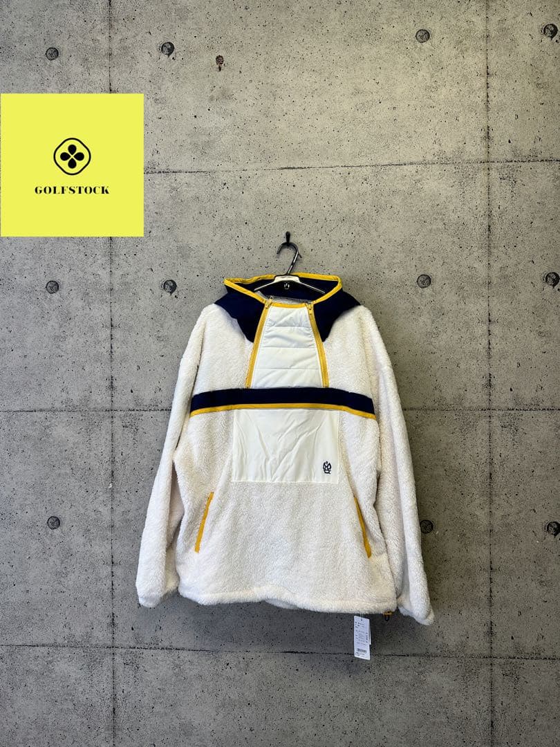 【新品未使用】サイズ5 メンズ ボアフリースプルオーバー ラッセルノ 2485