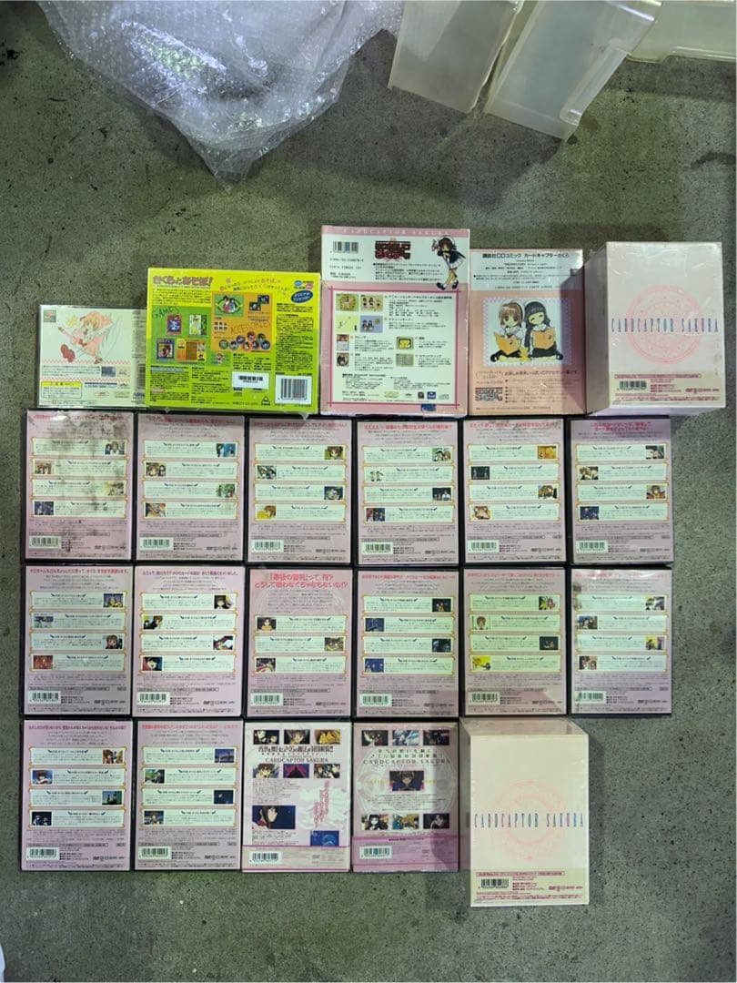 S479 カードキャプターさくらDVD CD-ROM プレステ 新品多数
