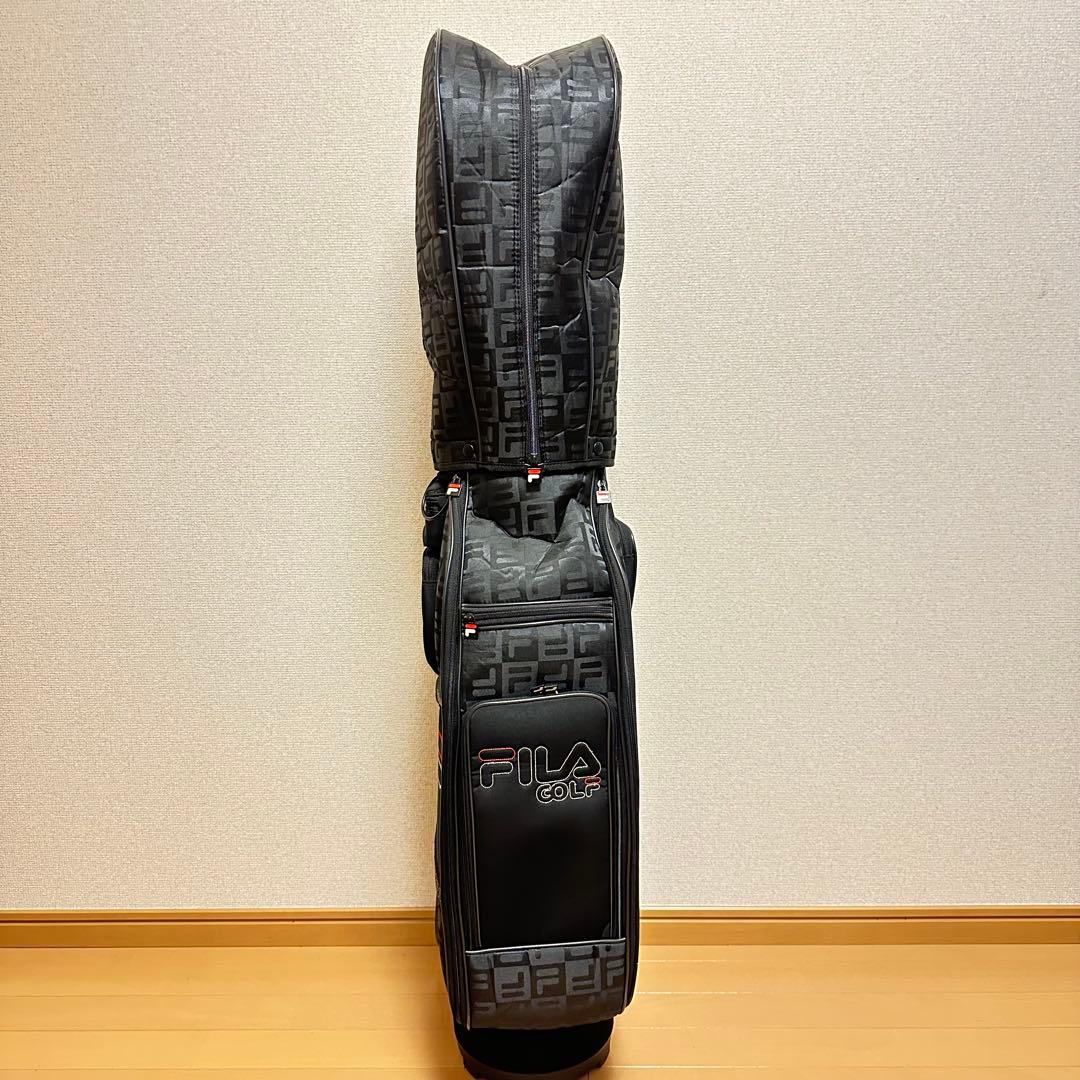 美品✨FILA GOLF✨キャディバッグ✨ネームプレート付