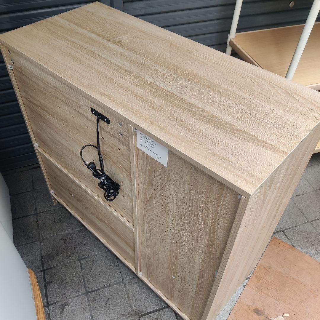 プラム 幅88 レンジ台 食器棚 コンパクト 大阪市内配送無料