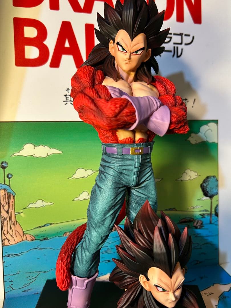 ドラゴンボール 孫悟空 フィギュア 超サイヤ人4 ベジータ セット