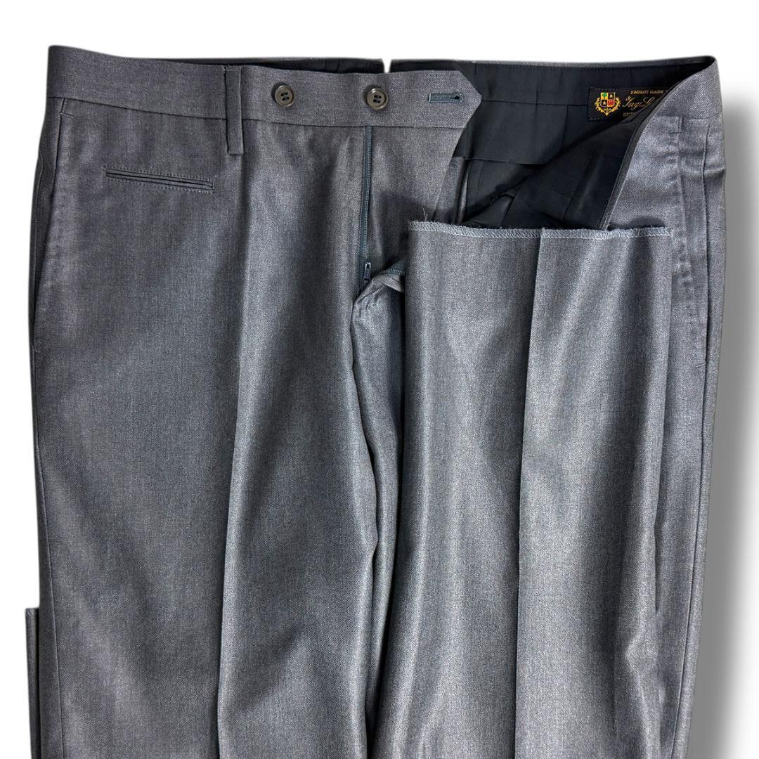 J6393 新品 リングヂャケット ロロピアーナ生地 ウールシルクスーツ 48