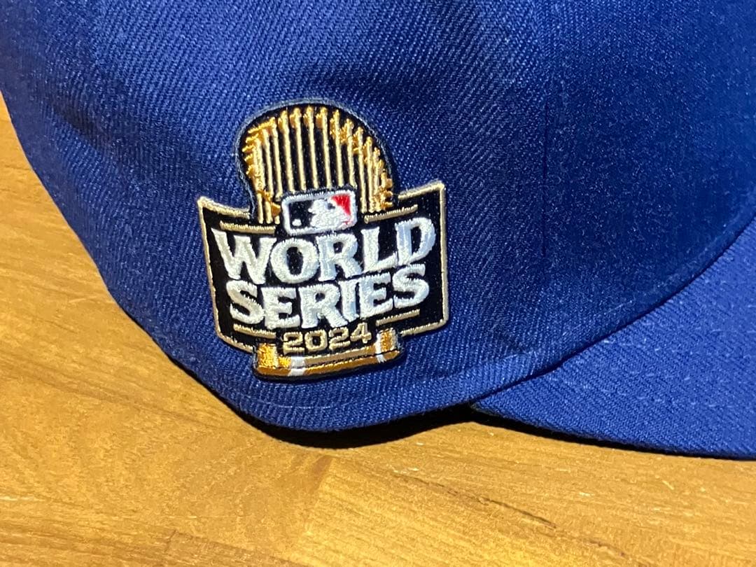 ロサンゼルス限定　2024ドジャース ワールドシリーズ優勝記念キャップ7 1/4
