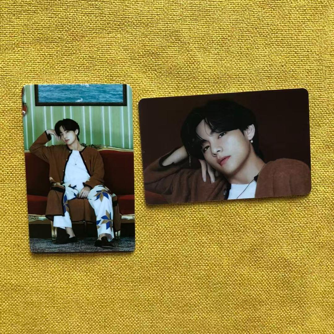 BTS BE Deluxe 韓国限定 未公開 ラキドロ テヒョン トレカ 2枚