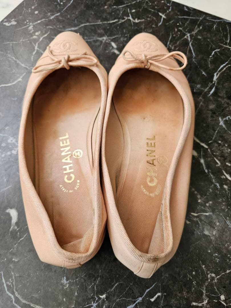 CHANEL　フラットシューズ　38サイズ