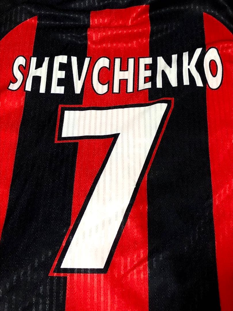 シェフチェンコ ユニフォーム ACミラン サッカー XL サッカーシャツ