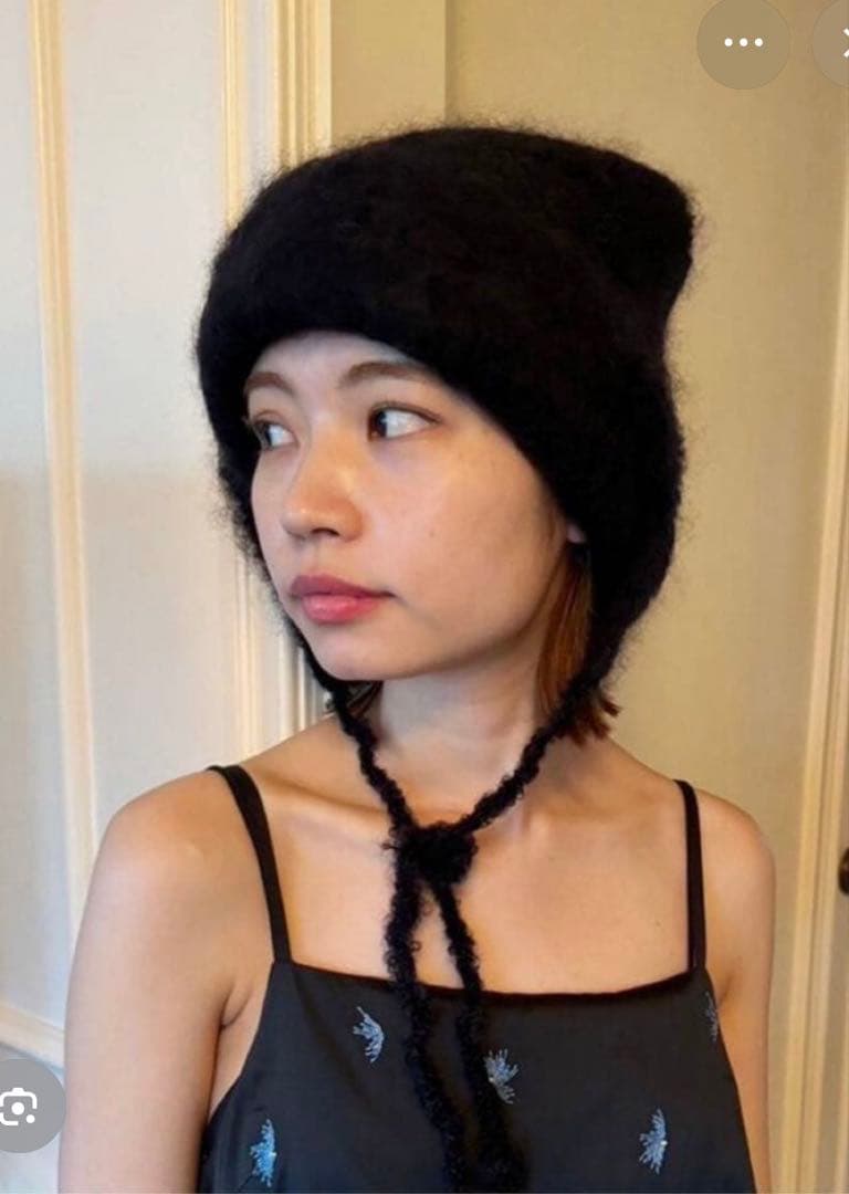 2024 新品未使用エディットフォールルEDIT FOR LULUモヘアニット帽