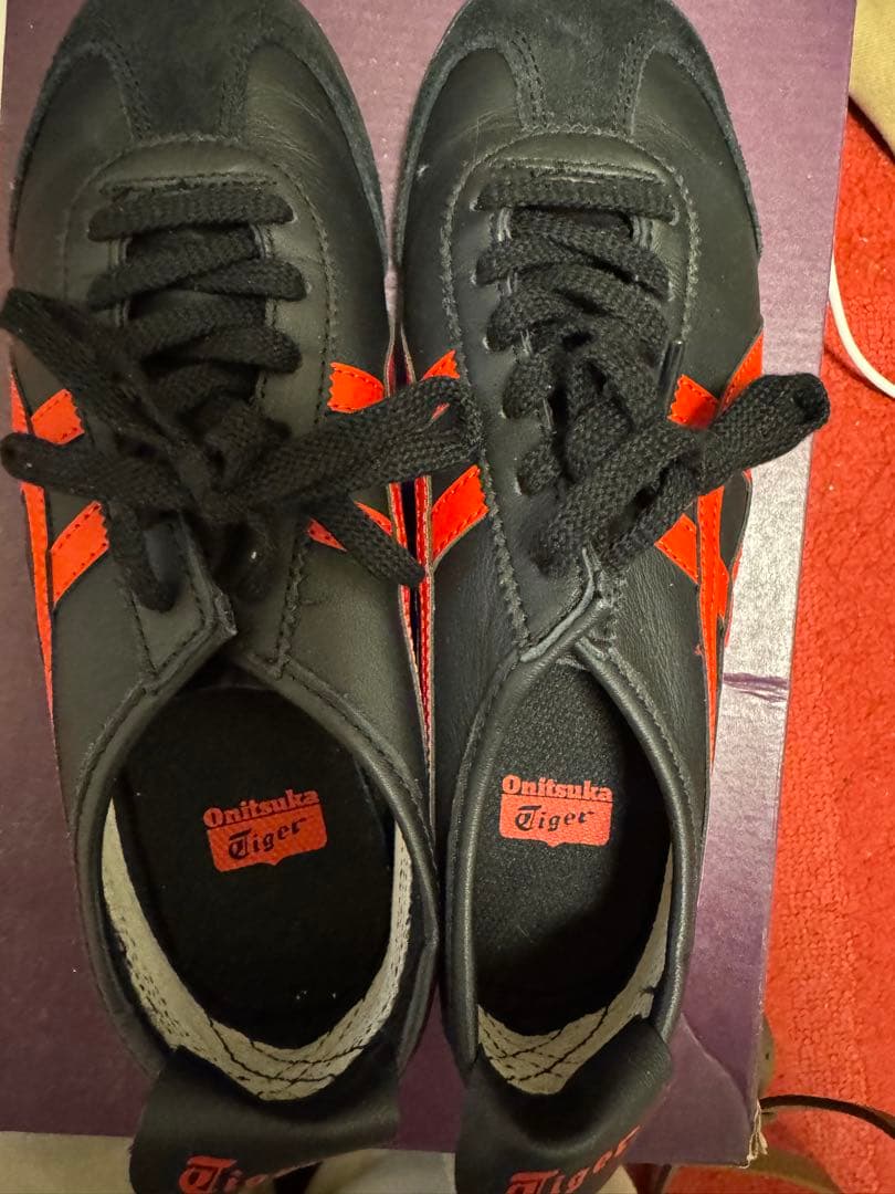 Onitsuka Tiger スニーカー 黒/赤
