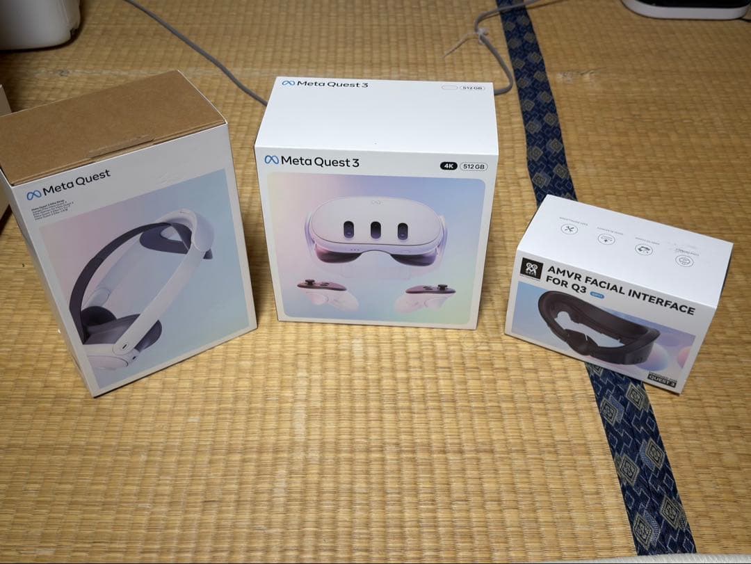  Quest 3 + AMVRフェイシャルインターフェース