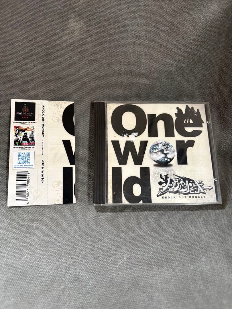 K*。様 廃盤 CD ／KNOCK OUT MONKEY/One World