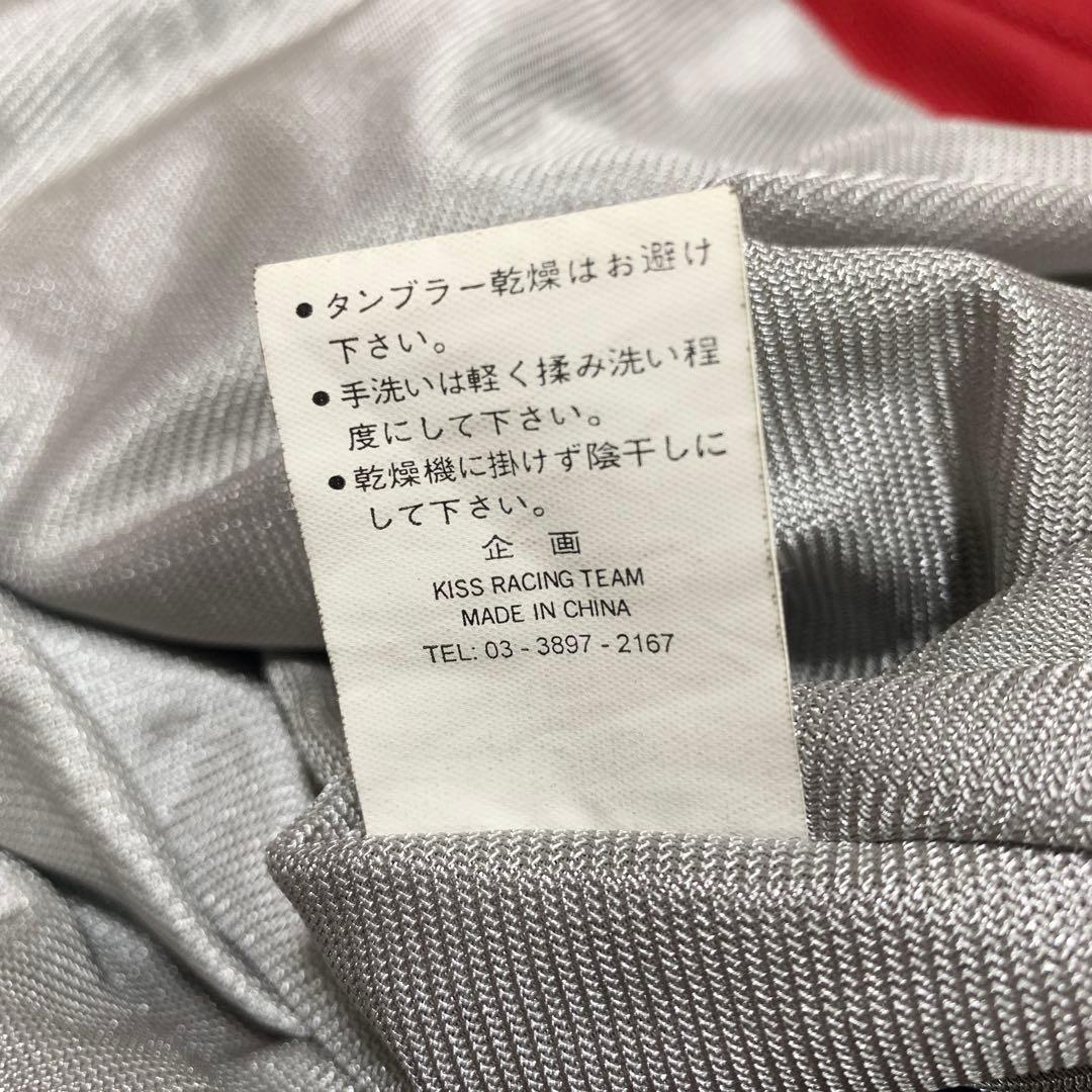 希少 KISS RACING ライダースジャケット 当時物 LL バイク