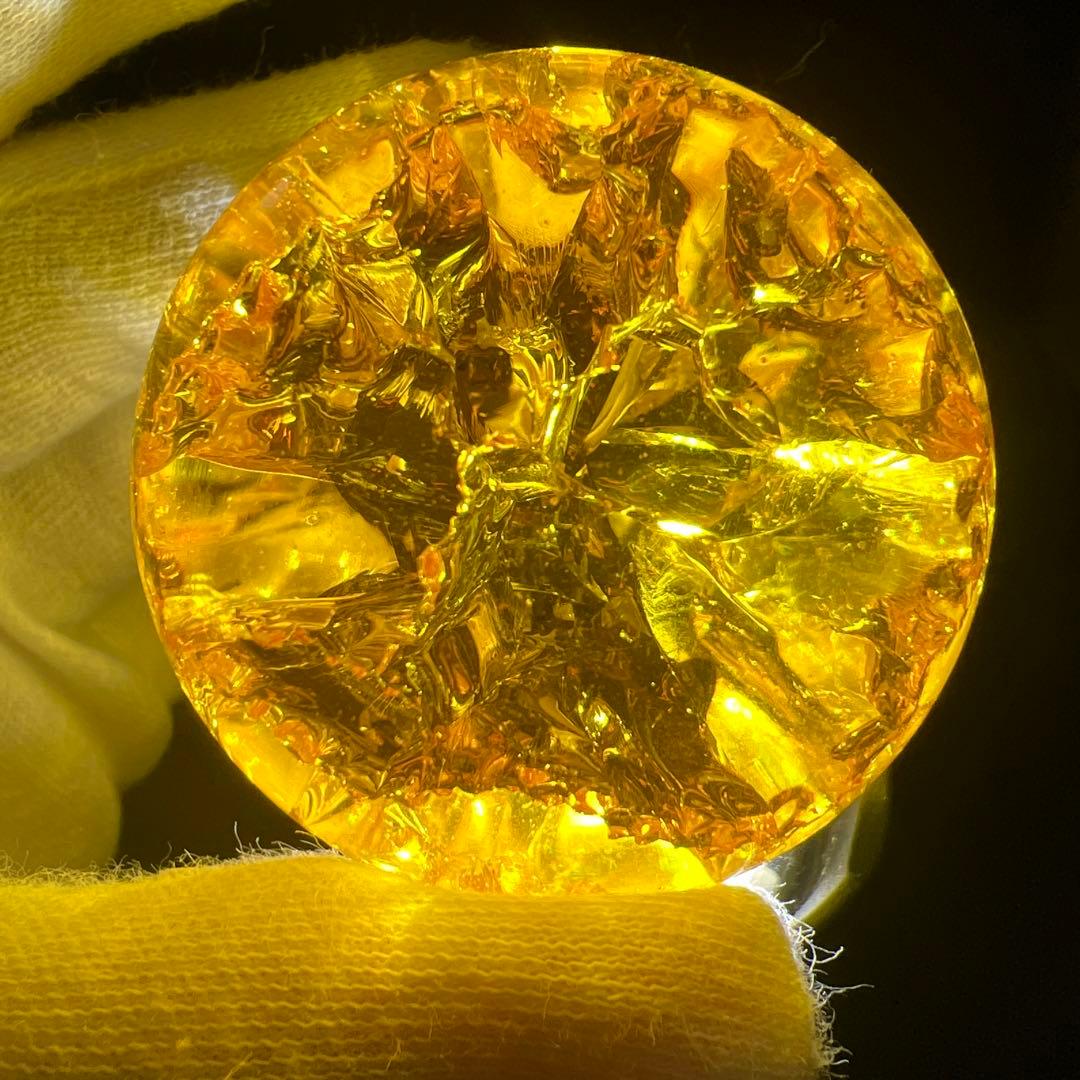 アイリスクォーツ スフィア 156g 42mm 虹入り 水晶 丸玉 天然石